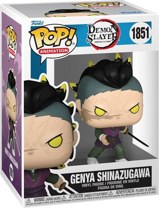 Produktbild Funko Demon Slayer: Kimetsu no Yaiba POP! Animation Vinyl Figur Genya (Demon Form) 9 cm