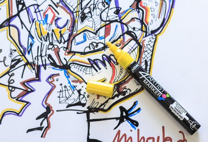 Produktbild Pebeo 4Artist Marker 8mm Keilspitze (1x)