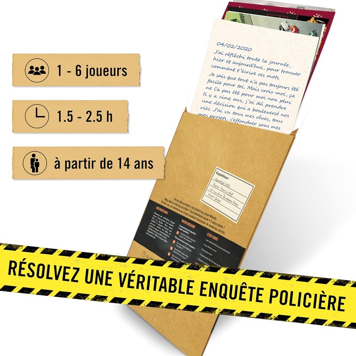 Produktbild Hidden Games Sur le Fil (FR) - Jeu d'enquête (Französisch)