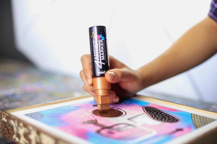 Produktbild Pebeo 4Artist Marker 15mm Flach