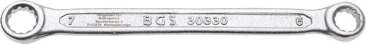 Image du produit BGS Clé polygonales double embouts extra plate 6 x 7 mm (7 mm, 6 mm)