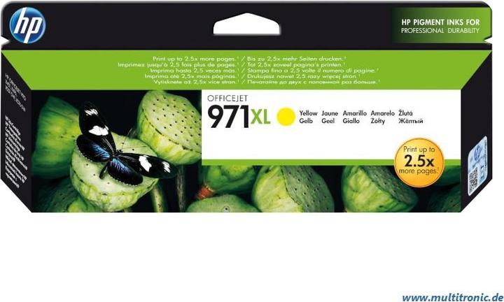 Actual product image HP 971xl (Y)