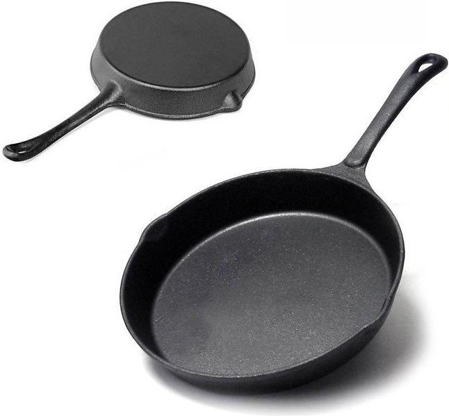 Kinghoff 26cm Frying pan KH-2252 (Bratpfanne, Gusseisen, 26 x 4.50 cm)