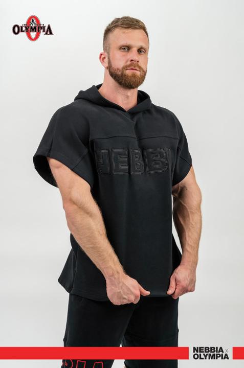 Produktbild Nebbia Hooded T-shirt Gym Rag top Champion 706 - black (XL)
