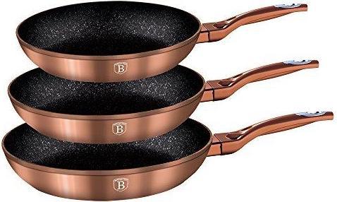 Produktbild BerlingerHaus Granite frying pan set 3pcs 20/24 / 28CM METALLIC LINE ROSE GOLD BH-1278