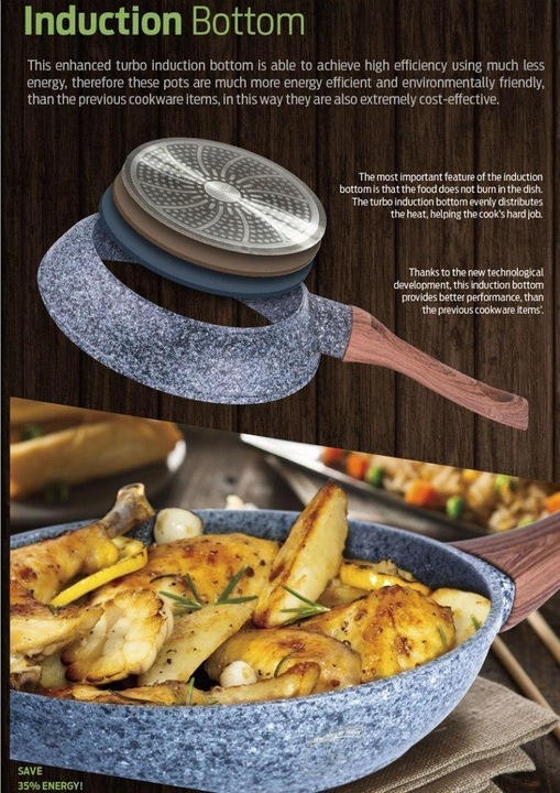 Actual product image BerlingerHaus BH-1215 3 GRANITE BAKING KIT (Cast aluminium)