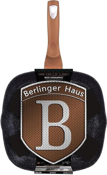 Produktbild BerlingerHaus Grill BH-1521 (28 cm, Grillpfanne, Aluminium)