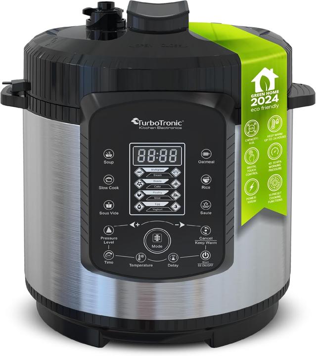 Kitchen Turbotronic Multicooker TurboTronic Hot Air Fryer, Litres