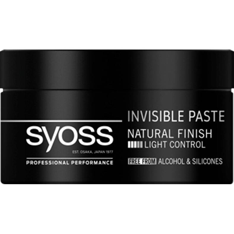 Syoss, Haargel + Haarwachs, PASTE invisible 100 ml (Haarpaste, 100 ml)