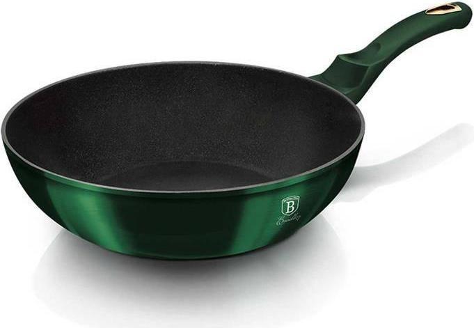 Productafbeelding BerlingerHaus TITANIUM WOK BH-6053 EMERALD Koekenpan (Aluminium)