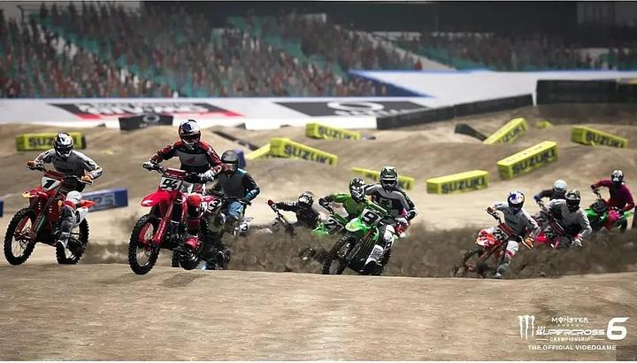 Immagine prodotto Milestone Monster Energy Supercross - Il Videogioco Ufficiale 6 (PS4, DE, FR, IT)