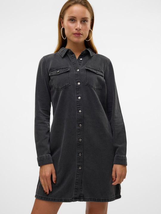 Produktbild Vero Moda VMJENNIE Kurzes Kleid Jeanskleid (XS)