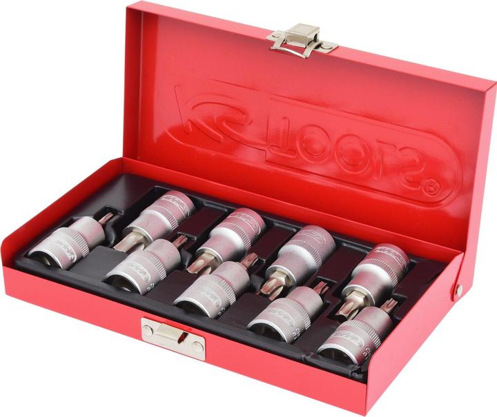 KS Tools 1/2" Bit-Stecknuss-Satz