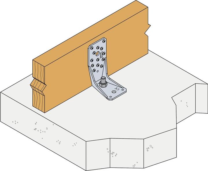 Produktbild Simpson Sst Winkelverbinder KR (Winkelverbinder, 1 Stk.)