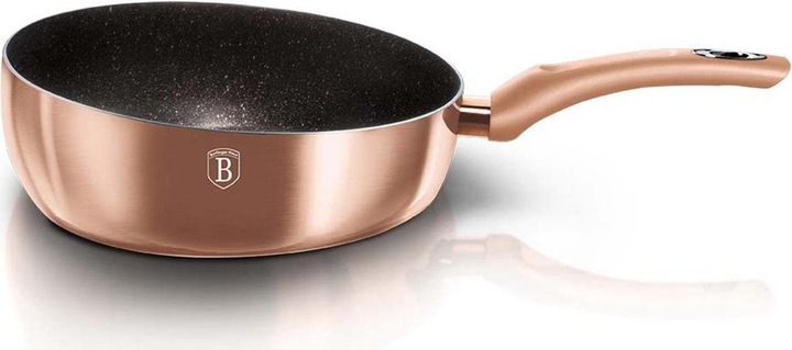 Productafbeelding BerlingerHaus WOK FLIP Koekenpan 26cm BH-1522 (26 cm, Wokpan, Aluminium)