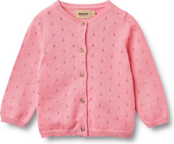 Wheat Baby Strickjacke Maia bubblegum (62)