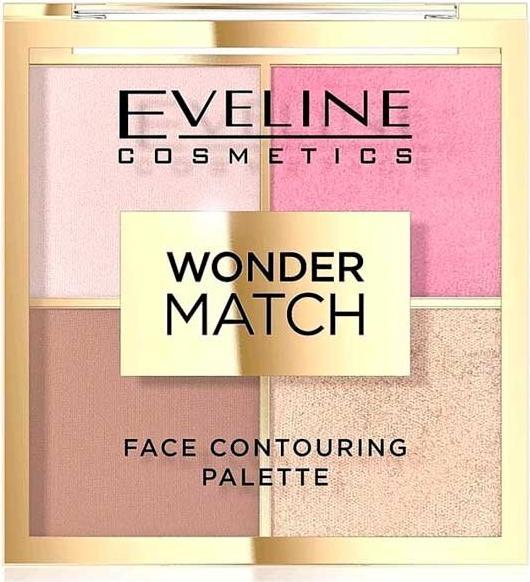 Eveline KOL Paleta do konturowania WONDER MATCH 02