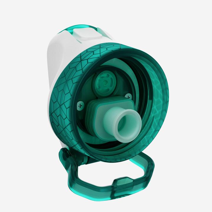 Immagine prodotto Quechua Bottiglia da 0,6 l con cannuccia a sgancio rapido in alluminio - 900 (0.60 l)