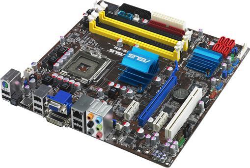 Produktbild ASUS P5Q-EM, Intel G45, Socket 775, 1600FSB, HDMI (LGA 775, mATX)
