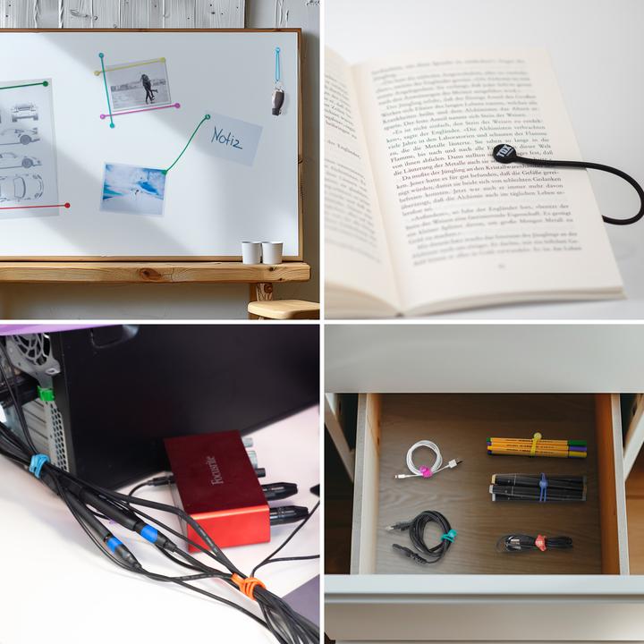 Immagine prodotto Tox Fascette magnetiche per cavi MAG Clip (10 pz.) (300 mm, 10 pz.)