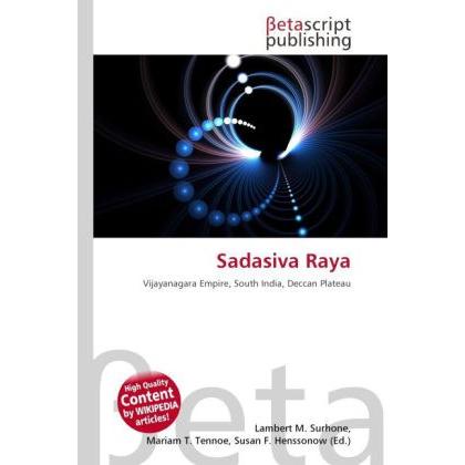 Thumbnail - Sadasiva Raya, Fachbücher