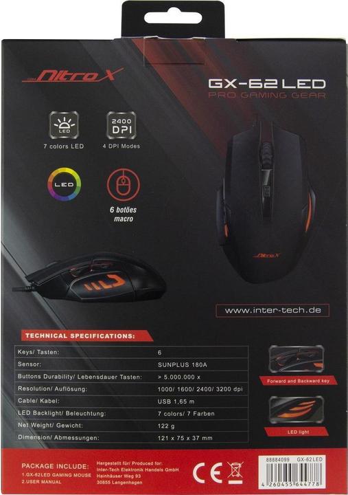 Produktbild Intertech GX-62 (Kabelgebunden)