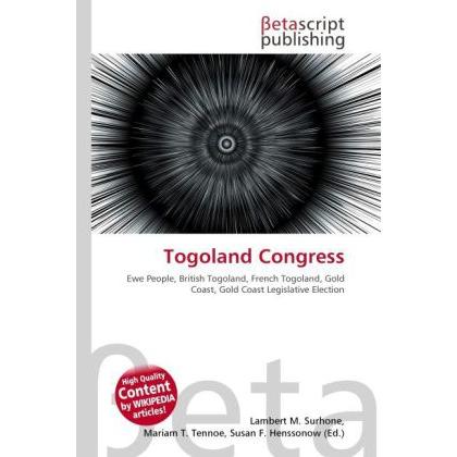 Togoland Congress, Fachbücher
