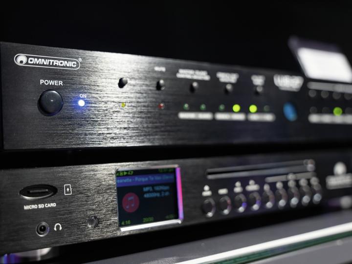Produktbild Omnitronic Tuna-Net-CD (DAB+, FM, Bluetooth, WLAN)