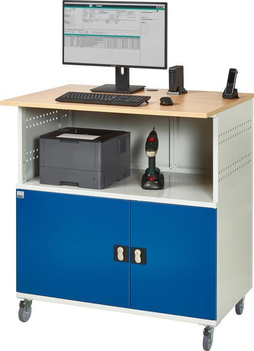 Produktbild RAU PC-Tisch (110 x 80 x 110 cm)