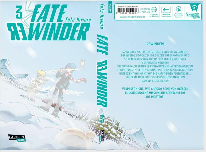 Produktbild Fate Rewinder 3 (Deutsch, Futa Kimura, Tony Toshimitsu Tran, 2026)