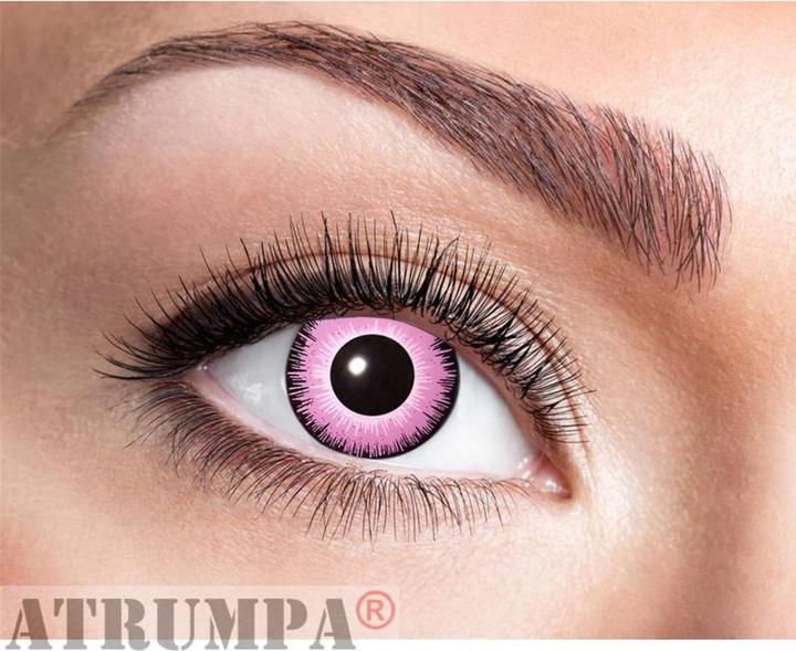 Produktbild Fasnacht Kontaktlinsen pinkes Auge (Pink)