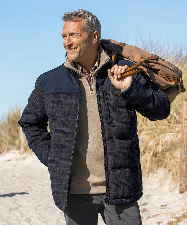 Actual product image Gate One Wool check jacket (48)