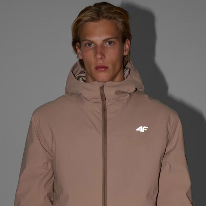 Actual product image 4F beige Skijacke für Herren (S)
