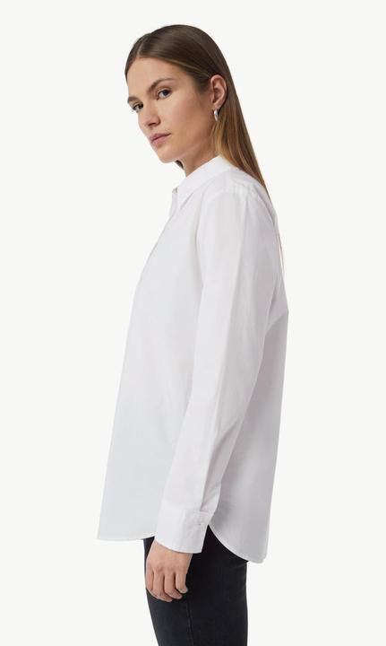 Image du produit Comma Bluse Locker geschnittene Baumwollbluse mit Eingrifftaschen (34)
