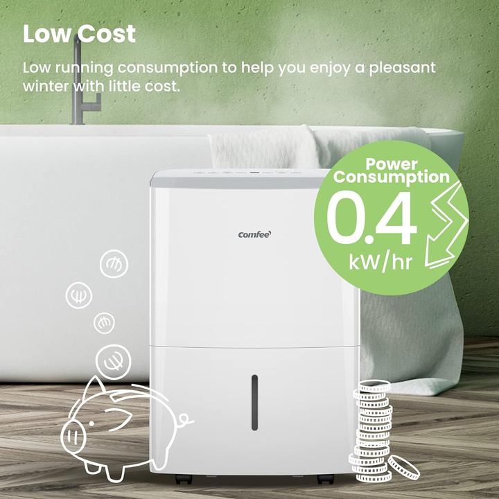 Actual product image Comfee dehydrating breathers (32 m², 16 l/24h)