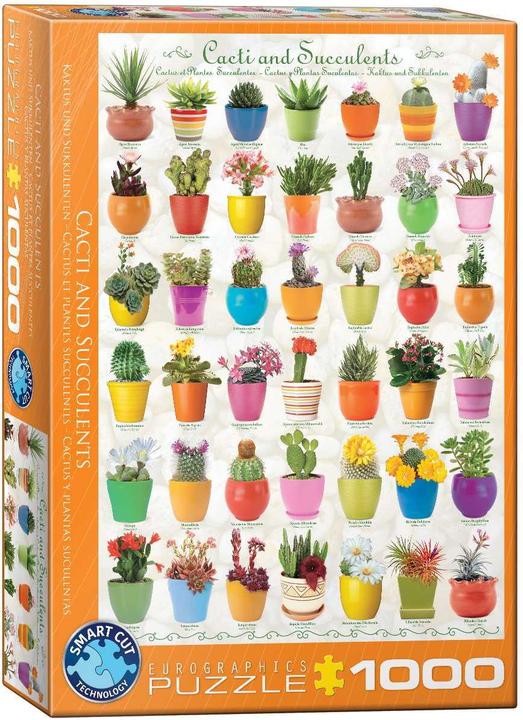 Immagine prodotto Eurographics Cactus e piante grasse (1000 pezzi)