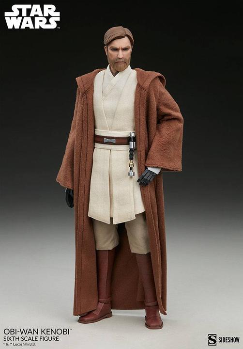 Immagine prodotto Sideshow Star Wars The Clone Wars Action Figure 1/6 Obi-Wan Kenobi