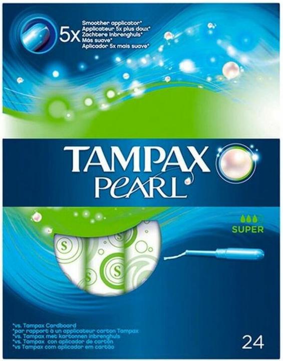 Image du produit Tampax Pearl Super 24 pièces (24x)