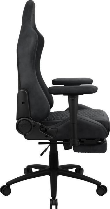 Produktbild AeroCool Royal AeroSuede Universal-Gamingstuhl Gepolsterter Sitz Grau