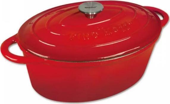 Kinghoff ENAMELED IRON FRYER 30CM KH-1530 (Bräter + Schmortopf, Gusseisen)