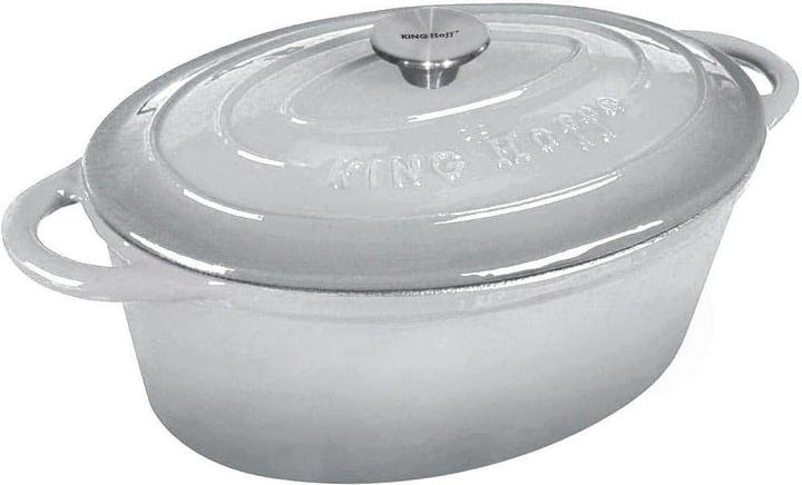 Actual product image Kinghoff Cast iron frying pan 33cm KH-1613 (Frying pan, Cast iron)