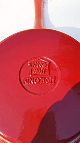 Actual product image Kinghoff ENAMELED cast iron pan 20cm KH-2261 (Pan set + pot set, Cast iron)