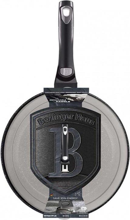 Produktbild BerlingerHaus GRANITE FRY 24cm BH-6912 CARBON PRO (24 cm, Bratpfanne, Aluminium)