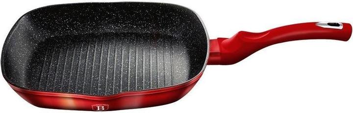 Produktbild BerlingerHaus GRILL GRID 28cm Red METALLIC LINE BH-1271 (Grillpfanne, Edelstahl)