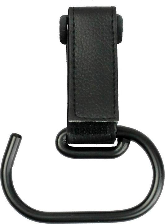 Dooky Kinderwagenhaken / Gross / 2er-Set / Schwarz