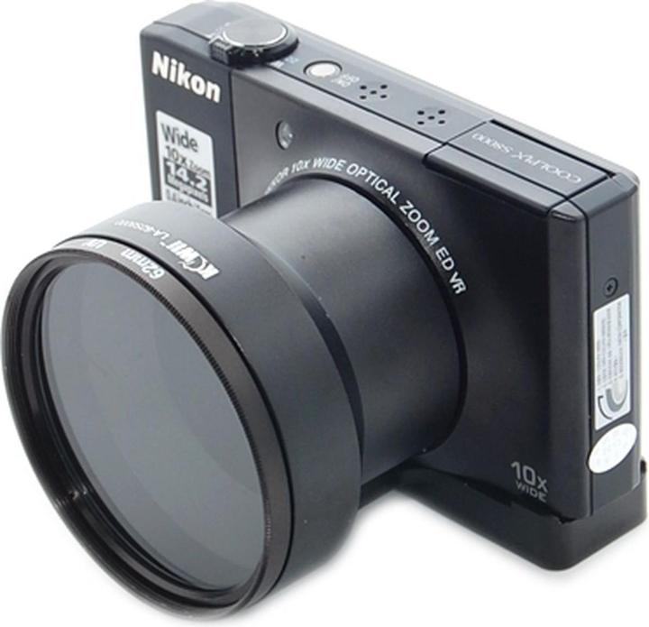 Actual product image Kiwi Lens Adapter for Nikon Coolpix S8000
