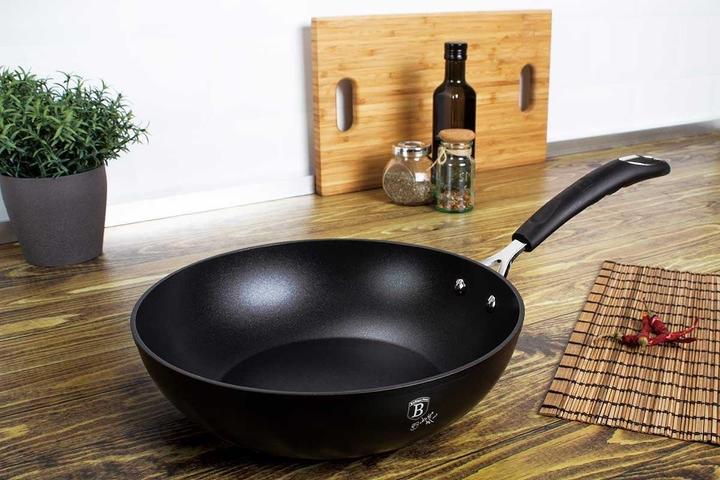 Actual product image BerlingerHaus GRANITE WOK FRYER 28cm BH-6126 (28 cm, Wok, Cast aluminium)