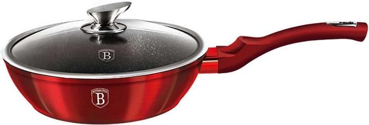 Produktbild BerlingerHaus GRANITE FRY 24cm Red METALLIC LINE BH-1259 (24 cm, Pfannenset + Topfset, Aluminium)