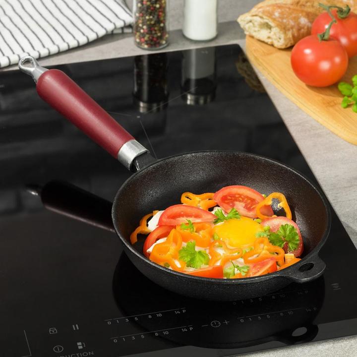 Actual product image Kinghoff 28cm Frying pan KH-1119 (Frying pan, Cast iron, 28 x 6.50 cm)