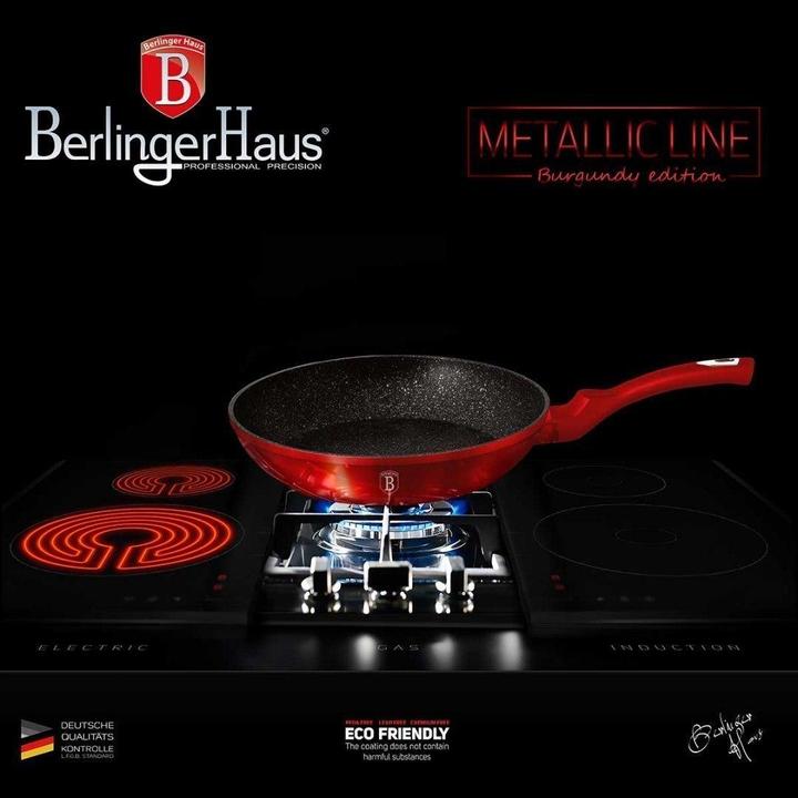 Produktbild BerlingerHaus GRANITE FRY 28cm Red METALLIC LINE BH-1253 (Aluminium, 28 x 5.20 cm)